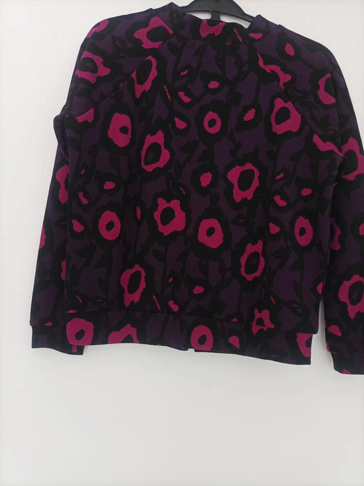 Chaqueta Bomber Flor Talla 8 Foto 2 de 4