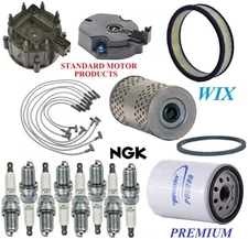 Tune Up Kit Filters Cap Wire Spark Plugs For CADILLAC DEVILLE V8 7.0L, MFI 77-79