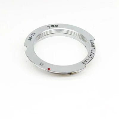 Light Lens Lab Lens Adapter 50mm 75mm Leica M39 L39 Lens to Leica M M3 M6 M240