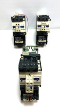  Lot of 3  TELEMECANIQUE, LC1 D40 LP1 D4011 Contactor With LRD3355 / LR2D3355