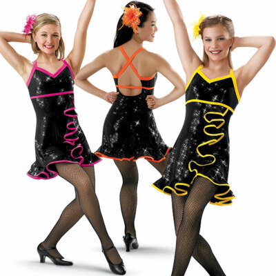NEW Weissman 5109 Dance Skating Costume Large Adult Salsa