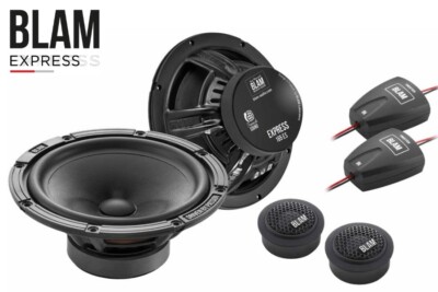 BLAM 165ES 165 mm (6,5'') EXPRESS 2-Wege Komponentenlautsprecher (PAAR) 60 W RMS