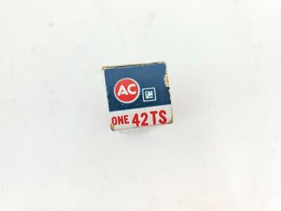 NOS AC GM Vintage Single 1x Spark Plug 42TS Fire Ring II  