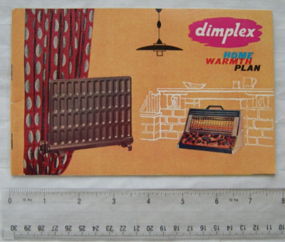 Dimplex Home Warmth Plan 1962 mit Preisen