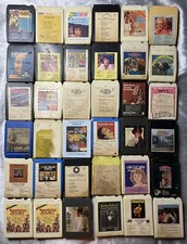 Lot Of 37 Vintage Country, Rock, Soul 8-Track Tapes