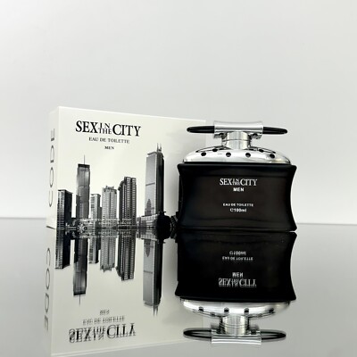 Sex In The City CODE Men Cologne 3.3oz-100ml EDT Spray NEW & SELAED (BU29