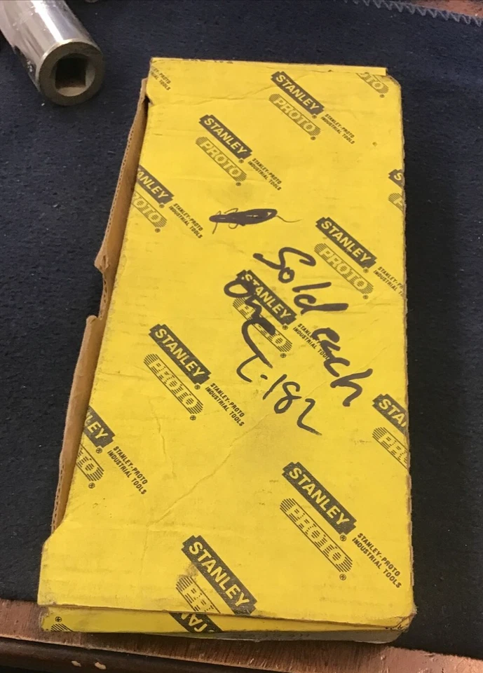 Lot of 4 PROTO J5324H Socket 1/2 In Drive 3/4 In 6 Pt Deep (277) - Image 4 of 4