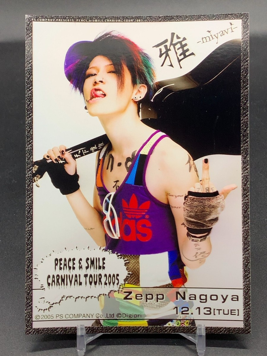 Miyavi Post Card Peace and Smile Carnival Tour 2005 Zepp Nagoya | eBay