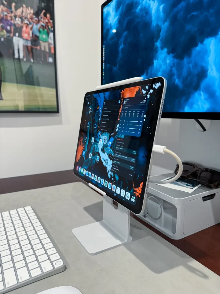 Supporto da scrivania  Desk Stand Braccio Dock Ipad tablet universale - Immagine 3 di 4