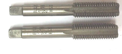 2x Gewindebohrer BSF 1/2'' - 16 HSS