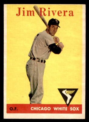 1958 Topps Baseball #11 Jim Rivera EX *g2