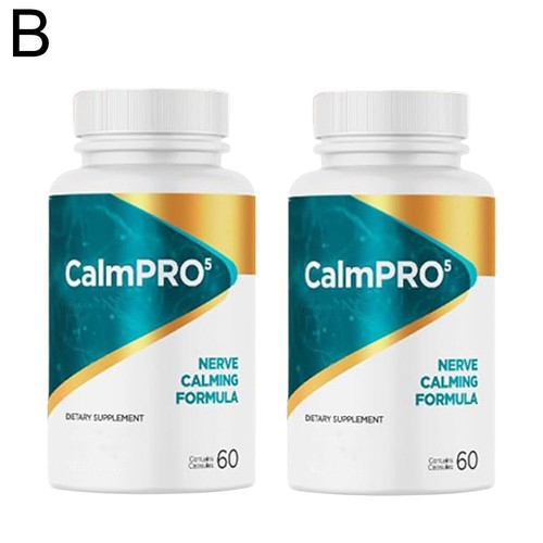 CalmPro 5 Nerve Calming Formula Supplement Calm Pro 5 Fast Ship 60 Capsules - Picture 10 of 10