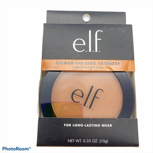 ELF Cosmetics Primer Infused Bronzer Perpetually Tan 035 Oz for sale