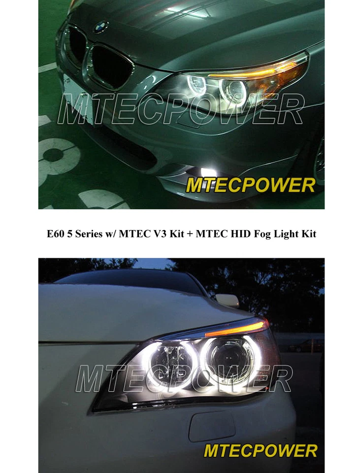 Bombillas LED ojo de ángel MTEC Ver.3.0 para modelos LCI Facelift 2006-2010 Foto 4 de 4