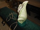 Vintage Aladdin Lamp Vintage Accent Lamp Green Ceramic Cornucopia — photo 3