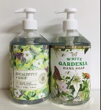 Home & Body Co. ~ Eucalyptus Sage & White Gardenia Hand Soap 21.5 fl oz Each