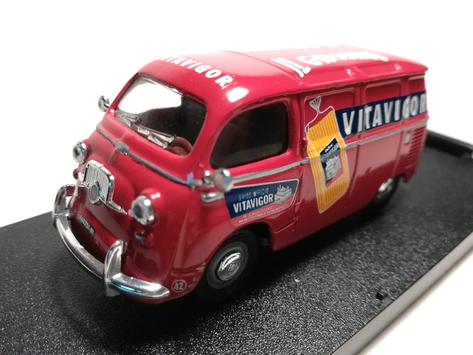 GIOCHER Fiat furgone pubblicitario IL GRISSINO VITAVIGOR sc. 1:43 - Immagine 3 di 4