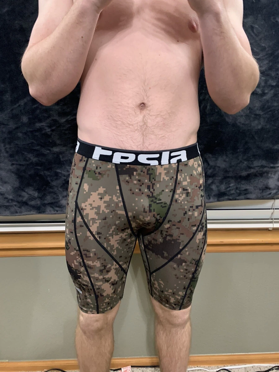 Tesla men's store compression shorts