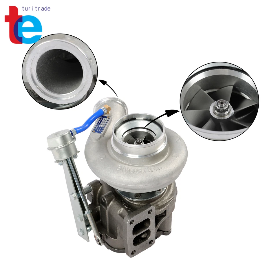 Turbocompresor diésel para Dodge RAM 2500/3500 1989-2001 turbo HX40W T3 actualización Foto 2 de 4