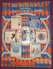 Vintage No. 14 1928 Irving Berlin Inc. Universal Dance Folio for Piano