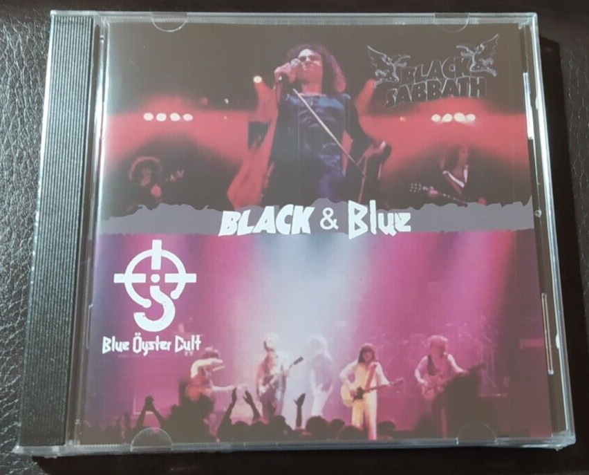Black Sabbath CDセット Black Sabbath / Blue Oyster Cult - Black & Blue Tour 1980 - CD Dio