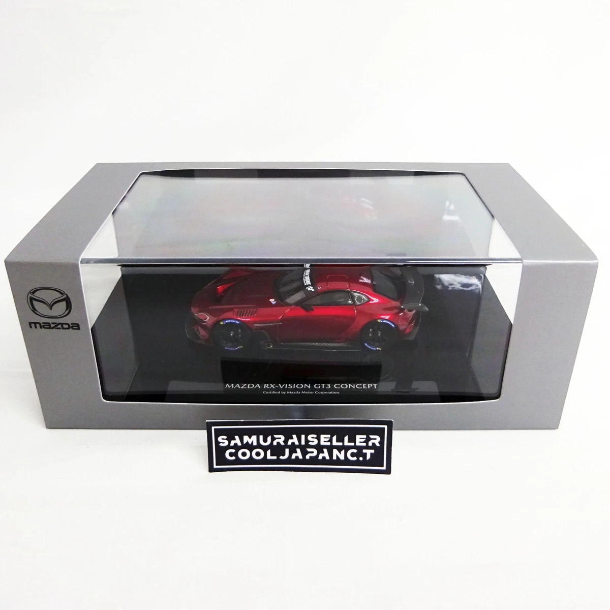 1/43 MAZDA RX-VISION GT3 CONCEPT Soul Red Crystal Gran Turismo 