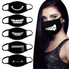 Mundschutz Behelf-Mund-Nasen-Atem-Schutz Maske Waschbar mit Aufdruck