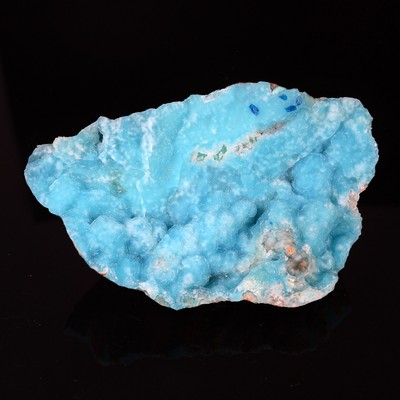 Hémimorphite et veszelyite - Palabanda, district d'M'fouati, République du Congo