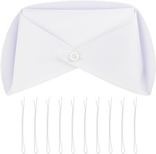 Nurse Hat Headband Costume Cap with Pins