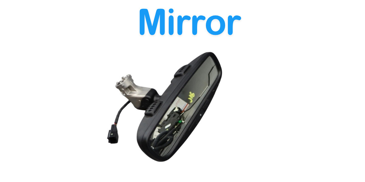 14-24 Maserati Ghibli Front Interior Rear View Mirror Assembly 6700710530 OEM