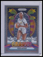 2025 Panini Prizm WNBA #6 Rickea Jackson Groovy