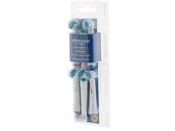 Recambio para cepillo dental - Scanpart Essential, 6 cepillo eléctrico Oral B