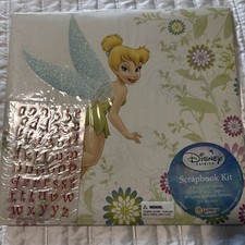 Disney Fairies Tinker Bell Scrapbook Album Kit w/ Sandolino Stickers