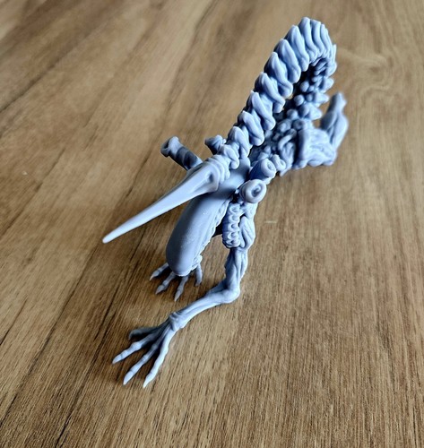 3D printed Alien Model - High Detail Resin Miniature - Picture 2 of 5
