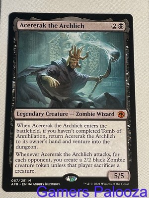Acererak the Archlich 87 Adventures in the Forgotten Realms Magic: The Gathering
