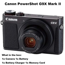 Canon G9X Mark II Digital Cameras for Sale | Shop New & Used