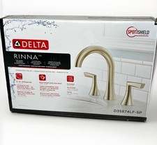OEM Delta Rinna 35874LF-SP Widespread Bathroom Faucet Brushed Nickel