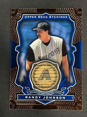 2004 Upper Deck Etchings Game Used Bat Randy Johnson #BE-RJ