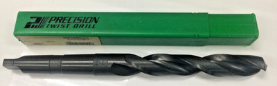 New 1 inch Twist Drill - Precision Twist Drill Brand #3 Morse Taper
