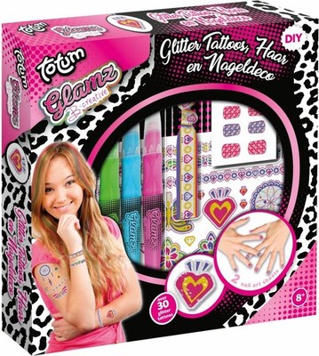 Totum - Glamz Tattoo-, Haar- u. Nagelset
