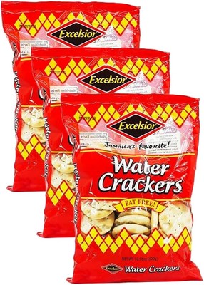 Excelsior Water Crackers, 10.58oz (Packaging May Vary) (Pack of 3)