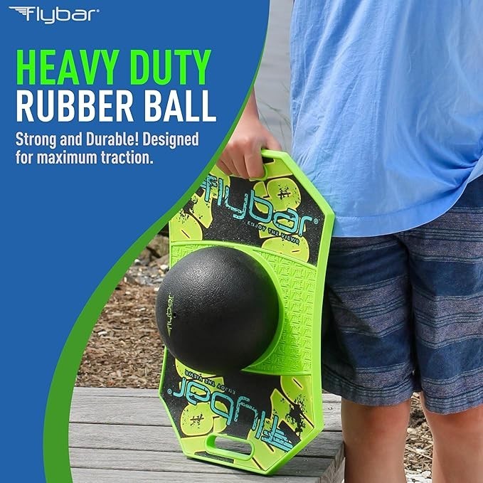 Flybar Pogo Trick Ball – Balance Bounce Board for Kids 6+, Pump Included