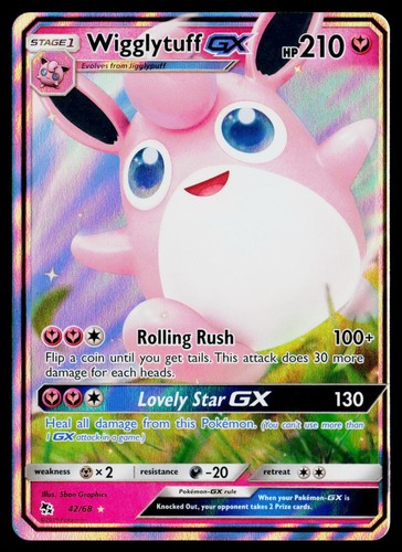 Wigglytuff GX Holofoil EN [HIF - 42/68] NM