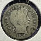1916 10C Barber Dime (88540)