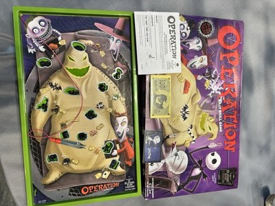 Nightmare Before Christmas Operation Tim Burton Game Collector s Edition
