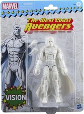 Marvel Legends West Coast Avenger Retro Vision White 6  Action Figure HASBRO