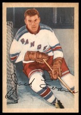 1953-54 Parkhurst EXMT Jack Evans #54