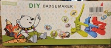 DC Badge DIY Maker Machine Model 108 Green 25/32/58mm Custom Pin Brooch