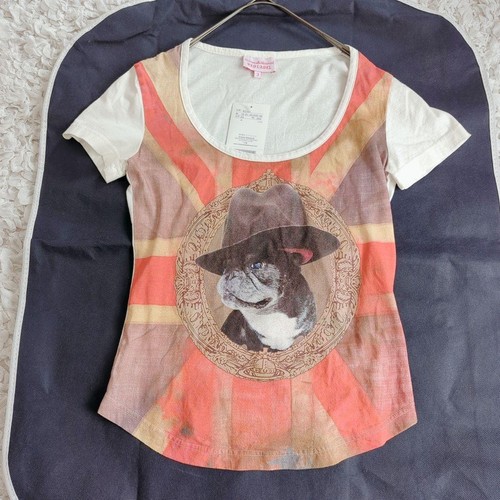 Vivienne Westwood Red Label Minila Orb T-Shirt Made in Japan Unused with tags