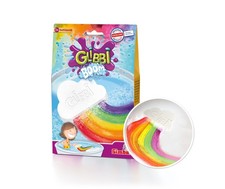 Simba 105953451 Glibbi Boom Toy, Bath Bomb, Cloud Shape, Magic Rainbow Effect, A